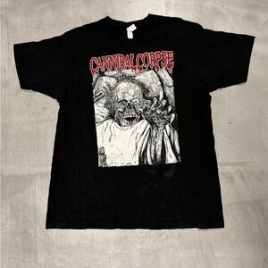 Tultex Black Cannibal Corpse Graphic Tee